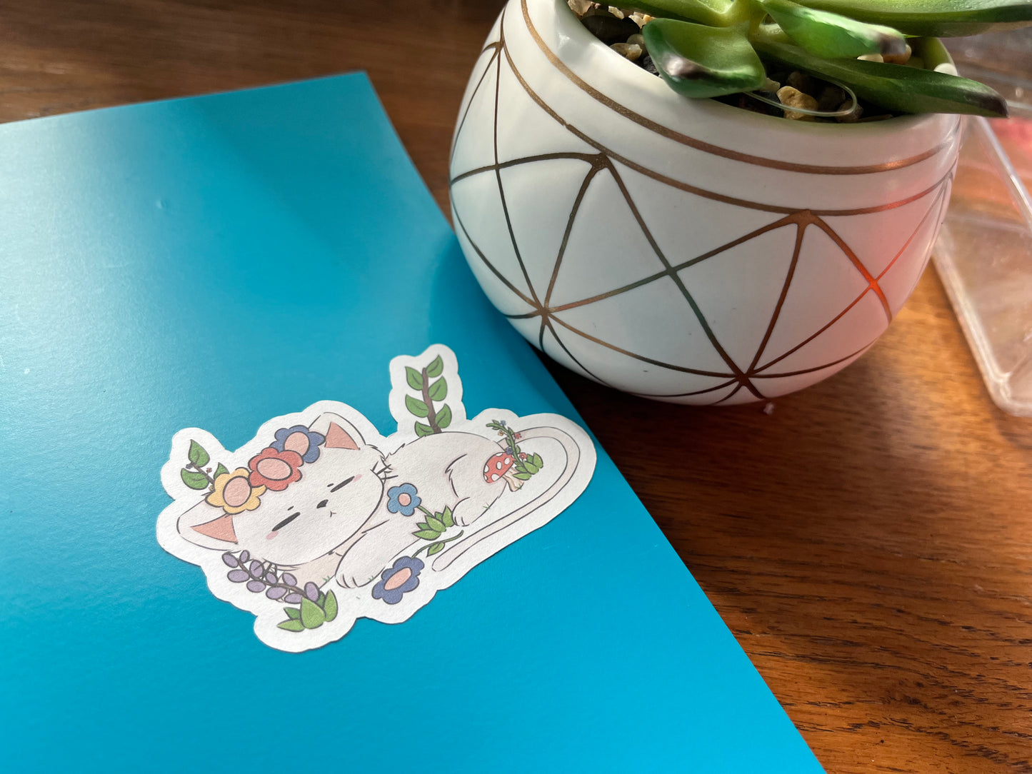Garden Animals Sticker - Flower Crown o(>ω<)o