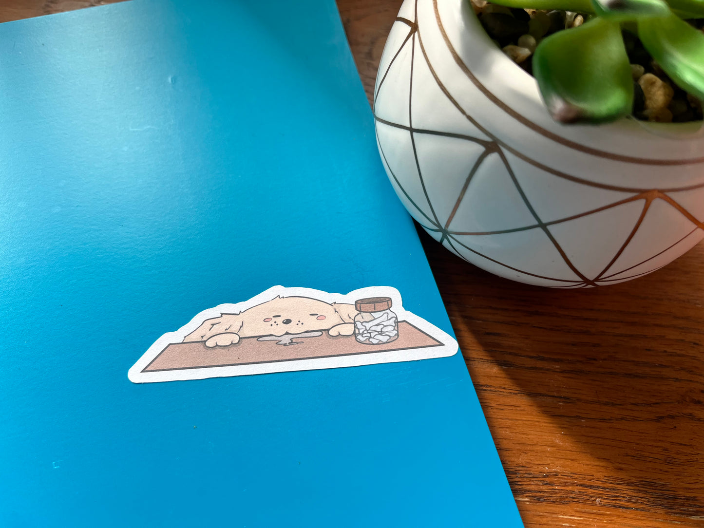 Puppy & Bones Sticker o(>ω<)o