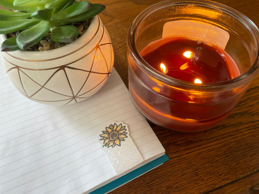 Sunflower Magnet Bookmark